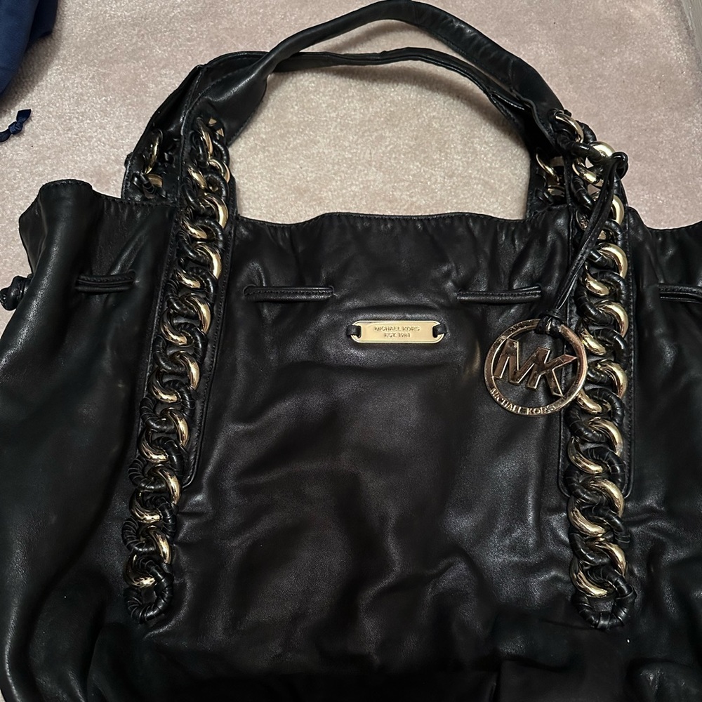 Michael Kors shoulder bag in black